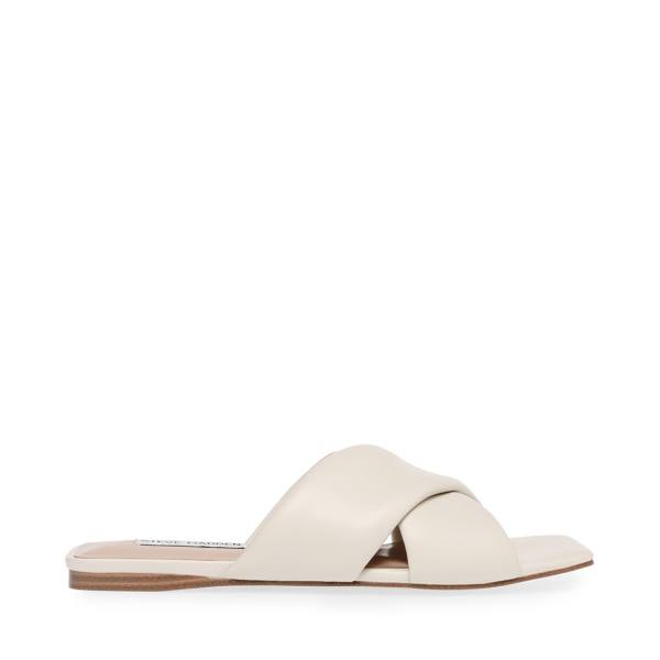 Steve Madden Marshal Bone Sandalet Kadın Bej Rengi | SM-548TQ