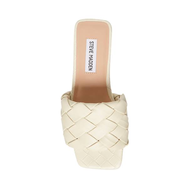 Steve Madden Martine Bone Sandalet Kadın Bej Rengi | SM-850BJ