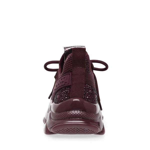 Steve Madden Maxima Burgundy Spor Ayakkabı Kadın Bordo Renkli | SM-398MA