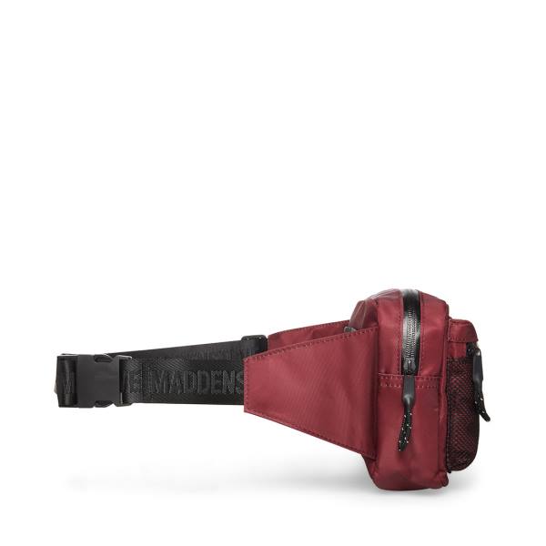 Steve Madden Mesh Fanny Pack Burgundy El Çantası Erkek Bordo | SM-675XQ