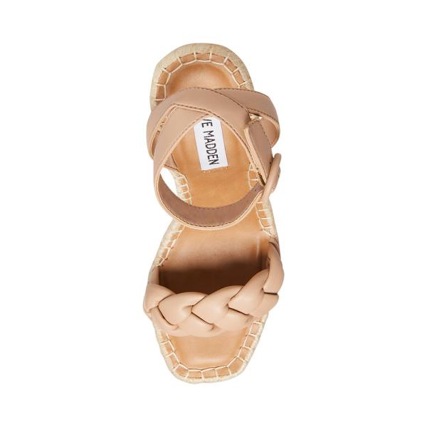 Steve Madden Novah Tan Sandalet Kadın Kahverengi | SM-602MO