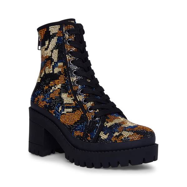 Steve Madden Pass Camo Bot Kadın Camo Renkli | SM-860GY