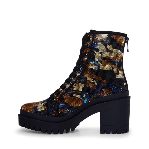 Steve Madden Pass Camo Bot Kadın Camo Renkli | SM-860GY