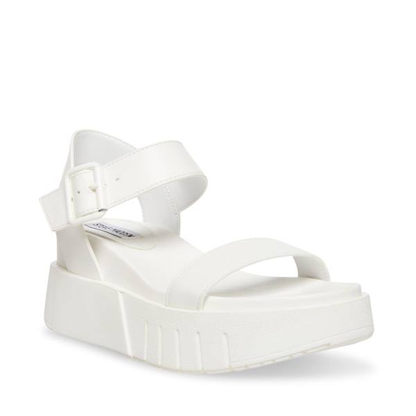 Steve Madden Pastry Sandalet Kadın Beyaz | SM-249QL