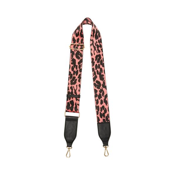 Steve Madden Pink Leopard Handbag Strap Kadın Pembe Renkli | SM-760AC