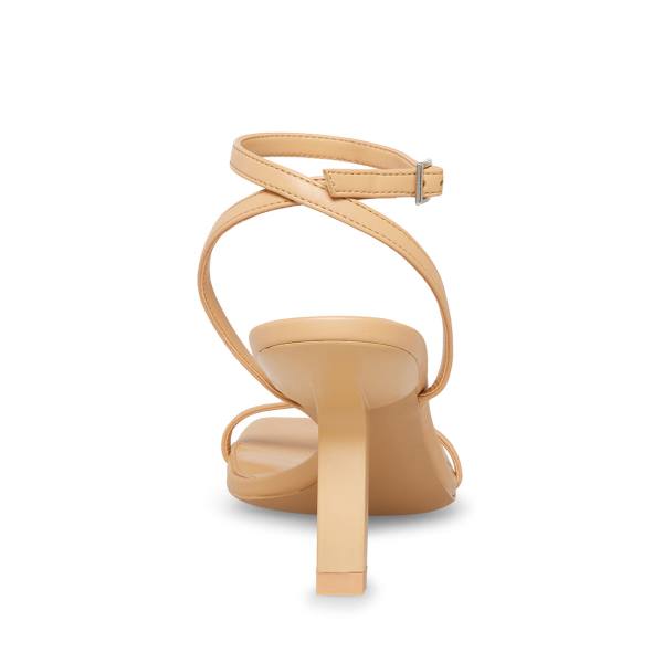 Steve Madden Rosie Tan Heel Topuklu Ayakkabı Kadın Kahverengi | SM-389YW