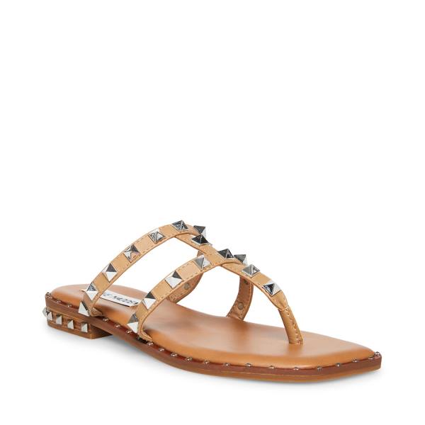 Steve Madden Sandie Tan Sandalet Kadın Kahverengi | SM-123LJ