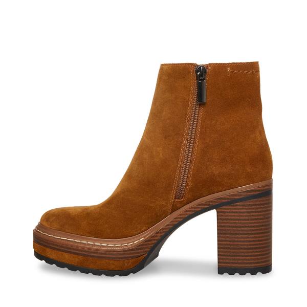 Steve Madden Shaniya Süet Bot Kadın Kahverengi | SM-479LB