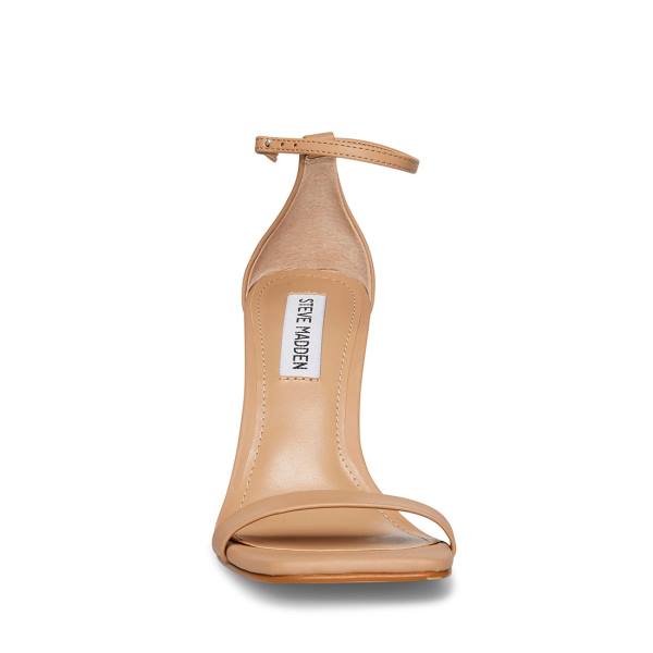 Steve Madden Shaye Natural Heel Topuklu Ayakkabı Kadın Bej Rengi | SM-204TC