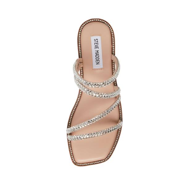 Steve Madden Starie Sandalet Kadın Diamond | SM-912ZG