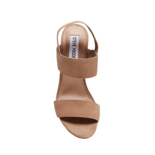 Steve Madden Sunbeam Tan Heel Topuklu Ayakkabı Kadın Kahverengi | SM-462WS