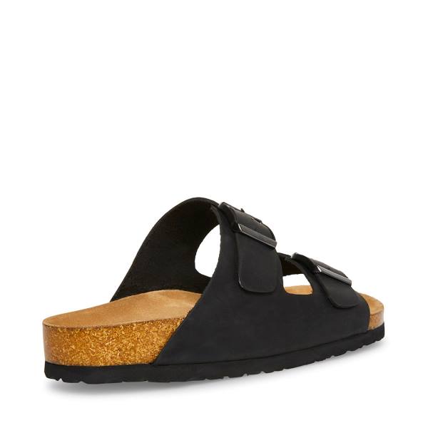 Steve Madden Tilted Sandalet Erkek Siyah | SM-815ML