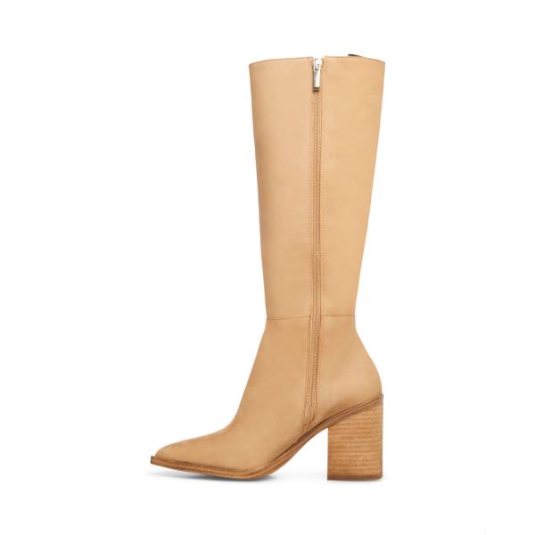 Steve Madden Tove Tan Nubuck Çizme Kadın Kahverengi | SM-475EC