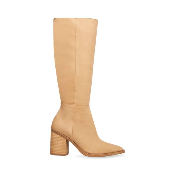 Steve Madden Tove Tan Nubuck Çizme Kadın Kahverengi | SM-475EC