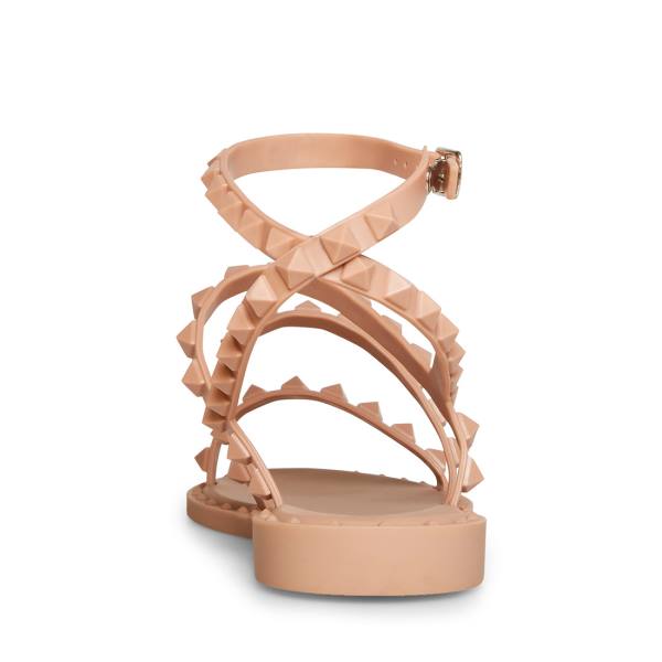 Steve Madden Travel-j Blush Sandalet Kadın Pembe | SM-504DJ