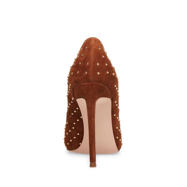 Steve Madden Valarie Cognac Heel Topuklu Ayakkabı Kadın Kahverengi | SM-981DX