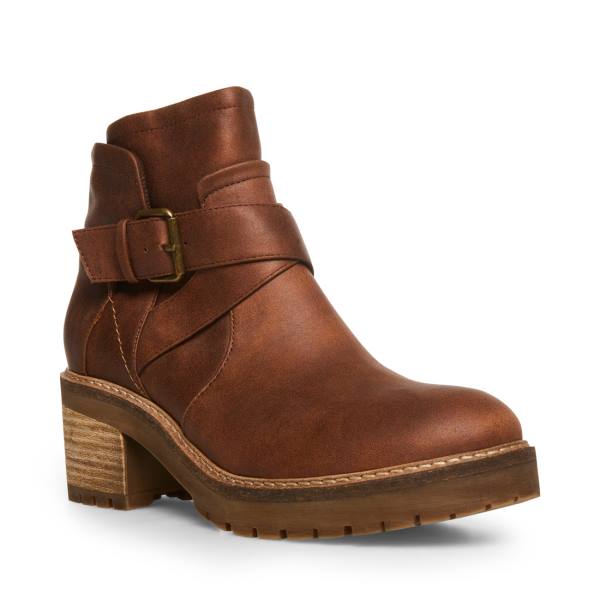 Steve Madden Vanessah Cognac Bot Kadın Kahverengi | SM-173PV