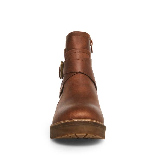 Steve Madden Vanessah Cognac Bot Kadın Kahverengi | SM-173PV