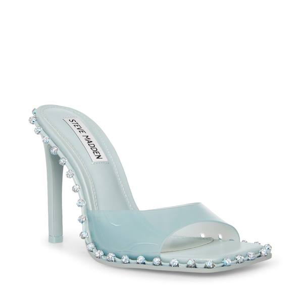 Steve Madden Zabrina Mint Heel Topuklu Ayakkabı Kadın Nane Yeşil | SM-879NJ