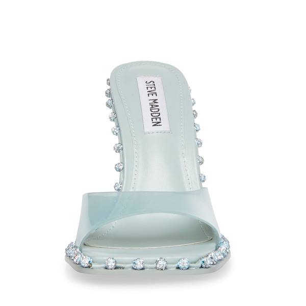 Steve Madden Zabrina Mint Heel Topuklu Ayakkabı Kadın Nane Yeşil | SM-879NJ