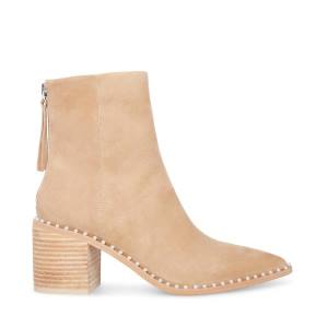 Steve Madden Aquarius Tan Süet Bot Kadın Kahverengi | SM-068CJ