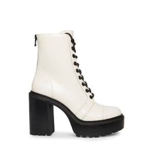 Steve Madden Core Deri Bot Kadın Beyaz | SM-409UC