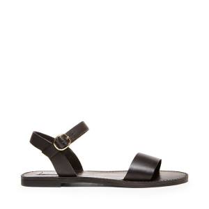 Steve Madden Donddi Deri Sandalet Kadın Siyah | SM-382MS