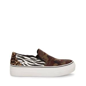 Steve Madden Getaway Camo Spor Ayakkabı Kadın Camo Renkli | SM-804XM