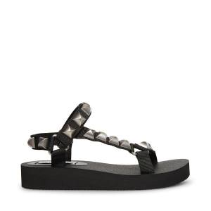 Steve Madden Henley-s Sandalet Kadın Siyah | SM-349JU