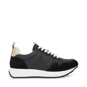 Steve Madden Kendrick Bone Spor Ayakkabı Erkek Siyah Bej Rengi | SM-861TW