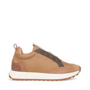 Steve Madden Keyan Taupe Spor Ayakkabı Kadın Gri Kahverengi Renkli | SM-634RY