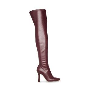 Steve Madden Prowl Burgundy Çizme Kadın Bordo | SM-397TA