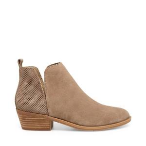 Steve Madden Salado Taupe Süet Bot Kadın Gri Kahverengi | SM-130SL