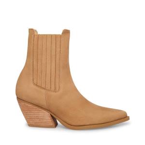 Steve Madden Terezza Tan Nubuck Bot Kadın Kahverengi | SM-580GL