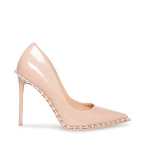 Steve Madden Vyper-p Blush Rugan Heel Topuklu Ayakkabı Kadın Pembe | SM-458CU