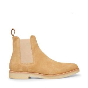 Steve Madden Wilshire Tan Süet Çizme Erkek Kahverengi | SM-459ZP