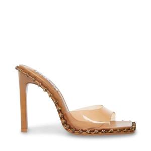 Steve Madden Zabrina Tan Heel Topuklu Ayakkabı Kadın Kahverengi | SM-516ET